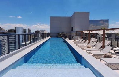 Luxury Studio Paulista Rooftop Pool 5min Metro - Foto 13