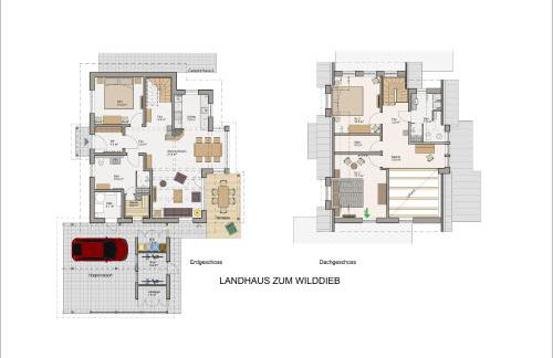 Ferienhaus Ilsenburg, luxuriöse Landhäuser mit Sauna und Kamin, mitten im Harz - Foto 53