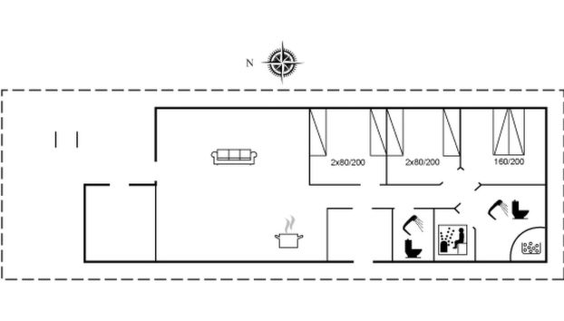 "Joris" - 1.5km from the sea - Photo 2, Floorplan