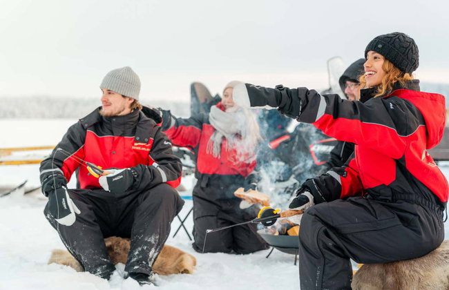 Snowmobile Ride & Ice Fishing - Photo 2