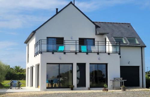 Villa l'estran récente vue mer Plounéour-Brignogan-plages - Foto 1