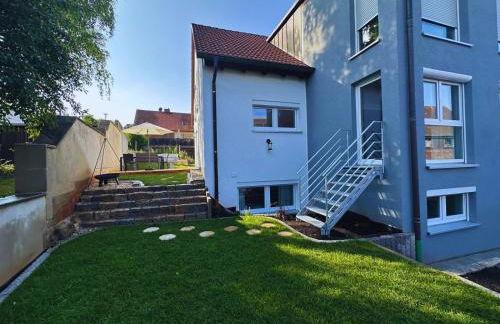 Frankenherz-Apartments - Premium Wohnung mit Terrasse & zwei Schlafzimmern, nahe Playmobil-Funpark, Self-Check-In - Foto 50