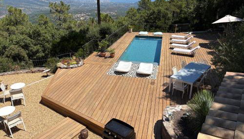 Villa Ormarine, vue exceptionnelle sur la baie de Cannes et le Mercantour - Foto 3