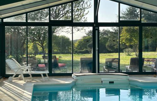 Les Hauts de Locmiquel apartment with private heated pool - Foto 42