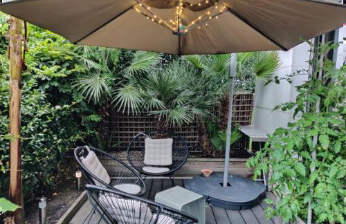 Terrasse Zen - Confort Nature & Accessibilité - 4 personnes - Parking gratuit - 20 min de Paris - Foto 4