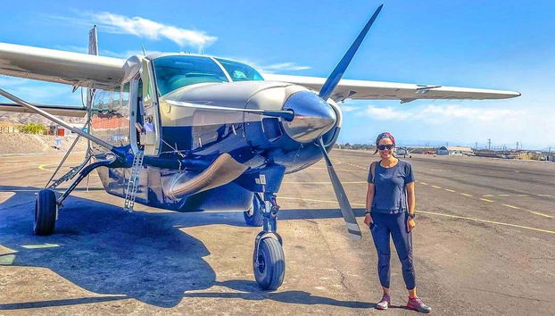 Preparada para comenzar la aventura