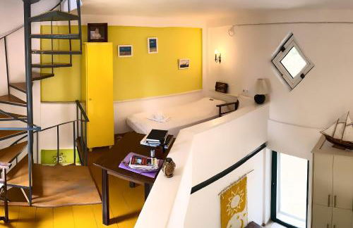 Steinturm mit Dach-Terrasse zwischen Fluß, Meer und Gebirge- Spiti Pirgos - Foto 20