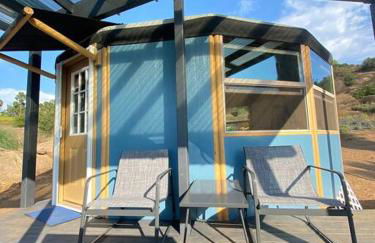 Glamping-Sky Dome Yurt-Tiny House-2 modern composting toilet - Foto 32