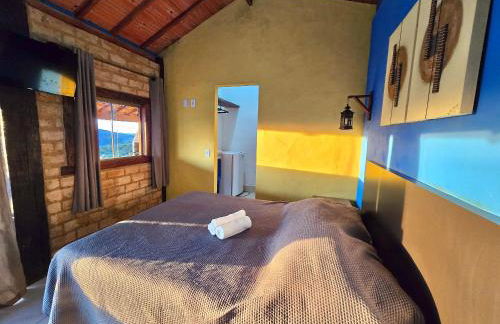 Chalés Vila Real - Tranquilidade na Serra de Carrancas - Piscina com uma vista espetacular do Pôr do Sol - Foto 48