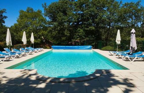 Chalet cosy au vert pour 6 avec piscine et Wi-Fi, proche Souillac - FR-1-828-3 - Foto 23