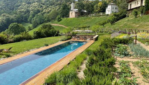 VILLA FELICE_UNESCO ALPS AREA - Foto 1, Garden, sunbed, Garden view