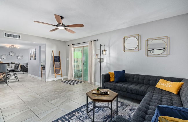 Palm Tree Paradise Heated spa Pool Firepit - Foto 22