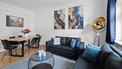 Altstadt - Exklusive 3-Zi-Wohnung für 6 Personen mit 90 qm, großer Dachterrasse, Parkplatz, WLAN - Foto 2