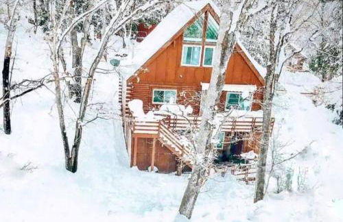 Sprocket Hollow Treetop A-Frame Log Cabin - Foto 47