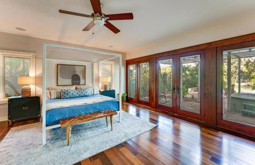 4-Season Boathouse, Hot Tub! Guadalupe River Oasis - Foto 12