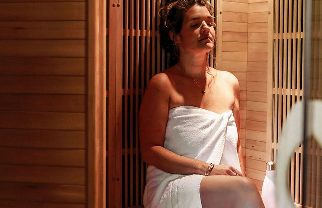 Comfort Sauna 4p in Uelsen - Foto 3