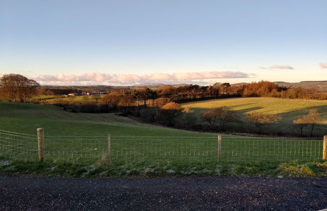 Cleeves Cabins, Ailsa Luxury Lodge With hot tub - Foto 27