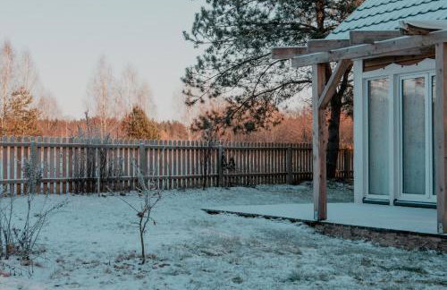 Zielony domek nad Marychą w Budwieć - Foto 11