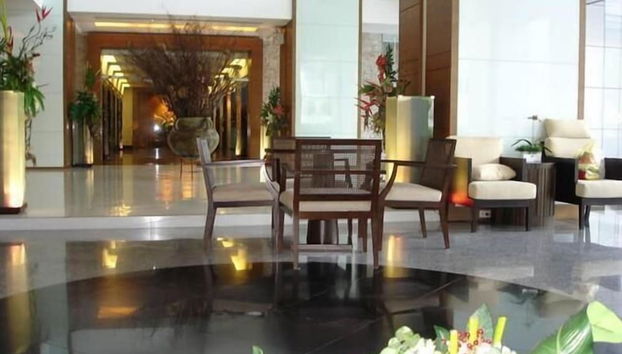 Zona de estar del vestíbulo