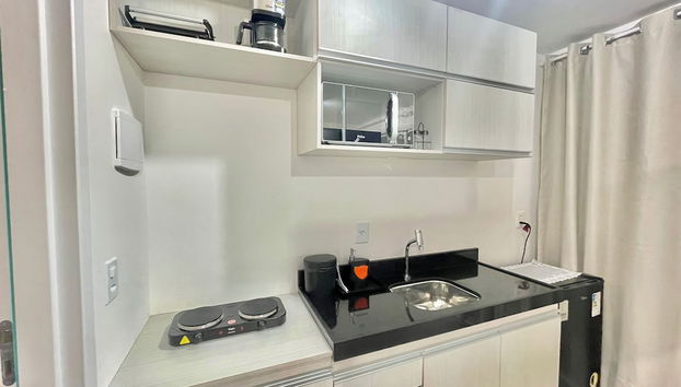 RN Studio Premium 412 - Frente Mar - Foto 5, Cozinha privada