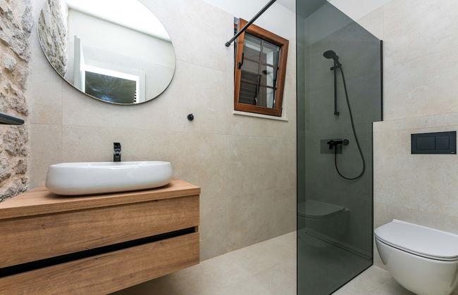 Sea front Villa Draga - infinity pool - Foto 17