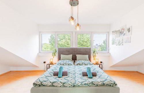 FeWo Gladbeck - Moderne und geräumige 2 Zimmerwohnung mit Süd-Balkon in Gladbeck-Brauck nähe Movie Park und Arena AufSchalke - Foto 13