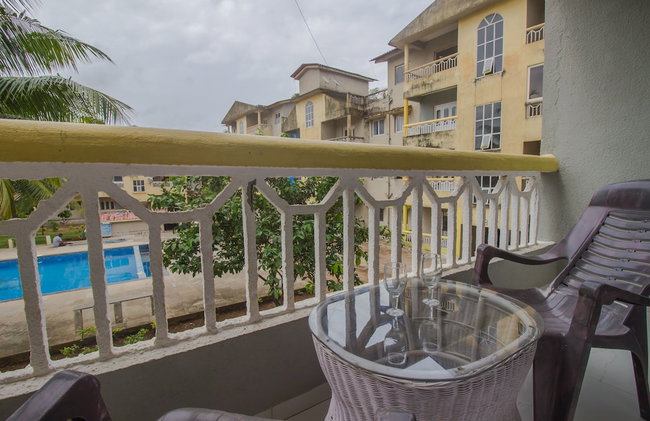 OYO 22200 Home Pool View 1bhk Siolim - Foto 17