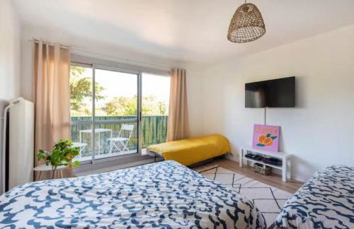 Idéal familles ou pros studio 4 pers à Talence, proche tram et Bordeaux centre - Foto 19