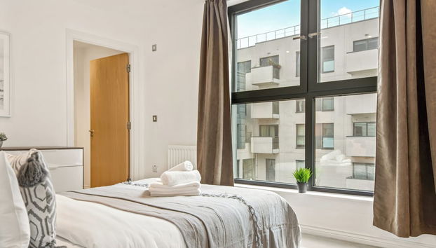 Explore the Luxury w 2 Bed Apt in Camden - Foto 2, Habitación