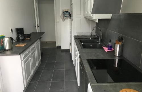 BedinReims "burgundy bottle" 110m2 Exceptional, 4 chambres doubles, 2 bain, free park & wifi, tout équipé - Foto 25