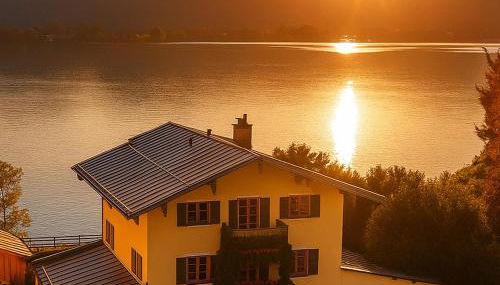 Villa Tegernsee - Exclusive Lakefront Villa with private Zirben Sauna, 4 Rooms for Family & Friends - Foto 3