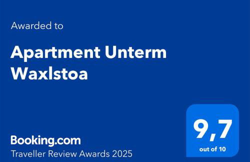 Apartment Unterm Waxlstoa - Foto 9