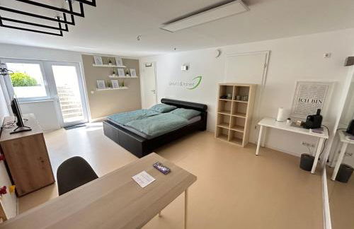 Inspirierendes Sport-Motto-Zimmer am Kocher-Jagst Radweg nähe Heilbronn - Foto 1