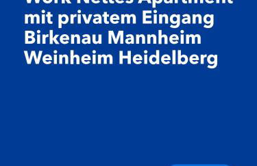 Forest Hill Travel &Work Nettes Apartment mit privatem Eingang Birkenau Mannheim Weinheim Heidelberg - Foto 2