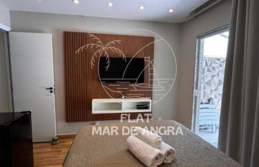 Flat Mar de Angra - Praia Grande - 2 Suítes com cobertura Duplex - Foto 40