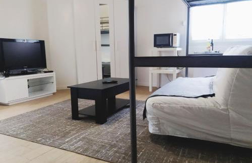 Charmant Studio au Calme Proche Rer Stade de France Paris - Foto 11