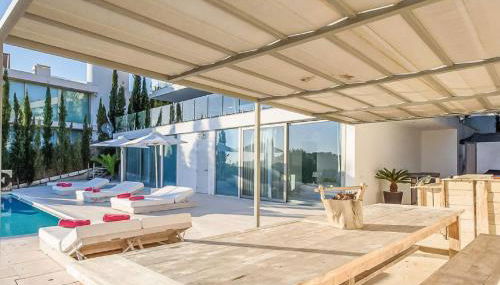 JAMES SIB33 - contemporary design villa with pool Cap Martinet Ibiza - Foto 4, sunbed