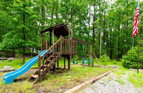 Massive Log Chalet with Hot Tub - Foto 49