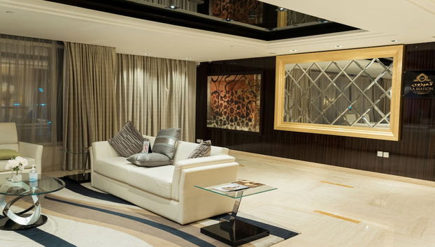 Sala de estar do lobby