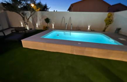 Villa Altea- Lido Marana - piscine privée exclusive - plage à pied - 3 bedrooms house - private swimming pool - beach access on foot - Foto 20