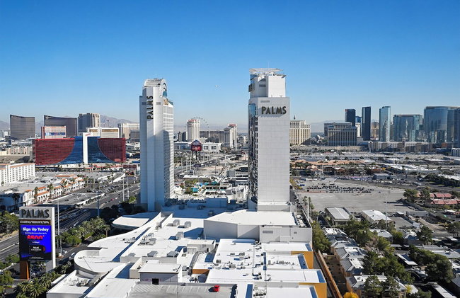 Strip View Luxury Studio No Resort Fee Palms Place - Foto 54