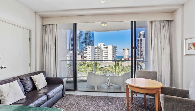 Surfers Paradise Studio with Ocean Views - Foto 5, Zona de estar