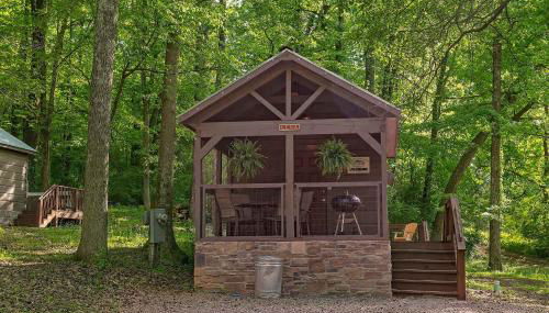 Lena Cabin Wooded Tiny Cabin - Hot Tub - Foto 2