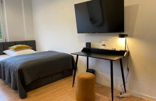 LIGHTPLACE • Große Unterkunft • 3 Schlafzimmer • Boxspring • Smart TV • Biergarten • Restaurant - Foto 29