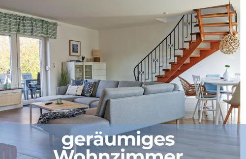 Ferienhaus Oll Smee 9 - Huus Twee mit eingezäunten Garten, Weitblick, Kamin und Strandkorb - Photo 5