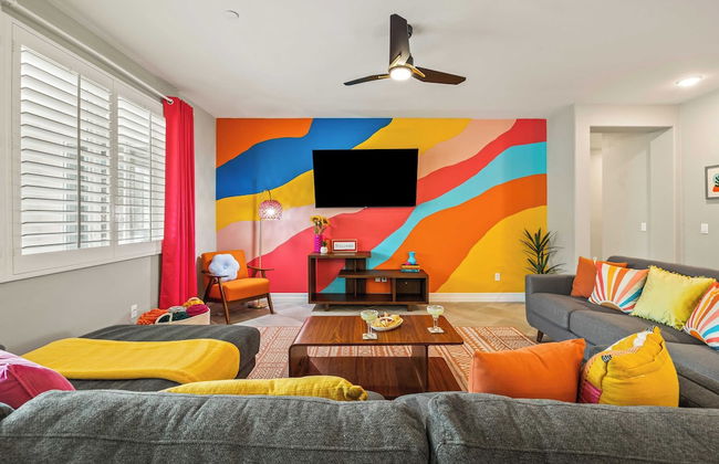 Kaleidoscope by Avantstay Colorful Escape + Pool - Foto 42