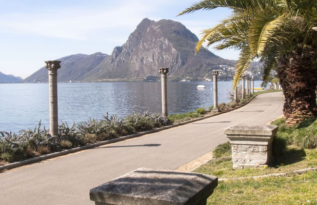 Lugano Blue Marine On Lake Shore - Foto 28