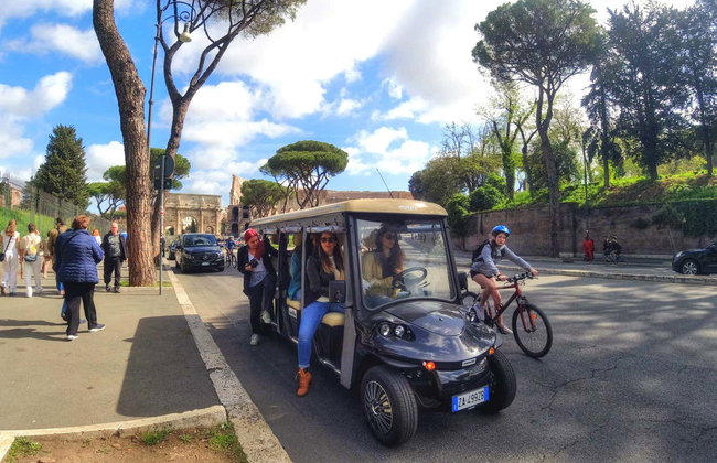 Rome Private Golf-Cart Tour - Foto 2