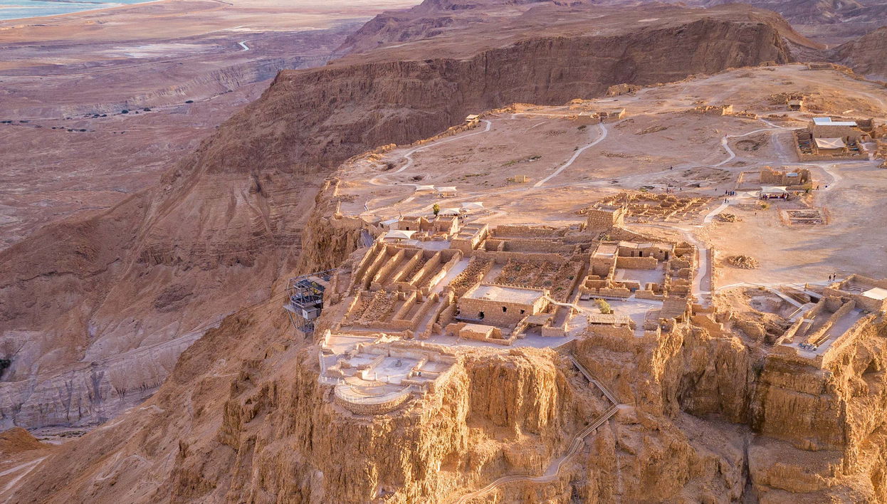 Excursion à la mer Morte et à Massada pour les croisiéristes