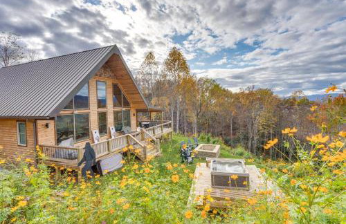 Nantahala Forest Cabin with Fire Pits and Hot Tub! - Foto 40